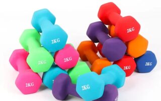 Home Use Fitness Gym Weight Hex Equipment Rubber 1kg 5kg man women pink dumbbell gym rubber