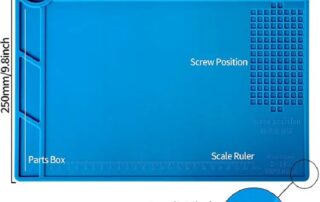 Silicone Work Mat Heat Resistant Repair Electronics Antistatic Mat Soldering Workbench Board silicone Pad