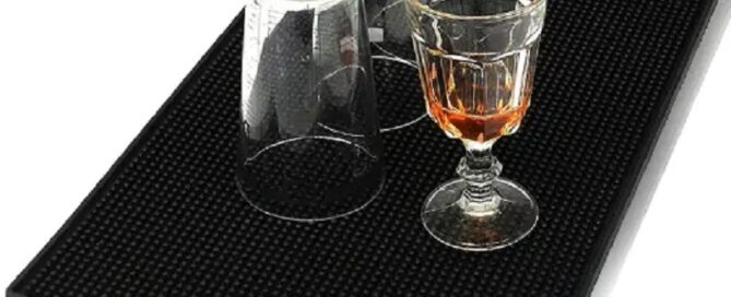 Custom Logo anti-slip bar mat rubber bar pad bar mat silicone beer silicon rubber mat