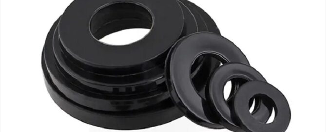 Shock-absorbing flat washers muffler rubber spacer conductive silicone rubber spacer