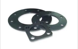 Shock-absorbing flat washers muffler rubber spacer conductive silicone rubber spacer