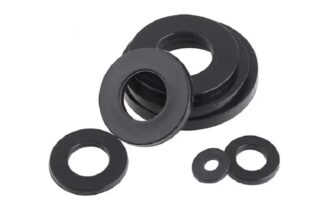 Shock-absorbing flat washers muffler rubber spacer conductive silicone rubber spacer