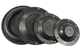 Customized Molded Corrosion Resistant Fabric EPDM NBR Nitrile Rolling Rubber Diaphragm Seals