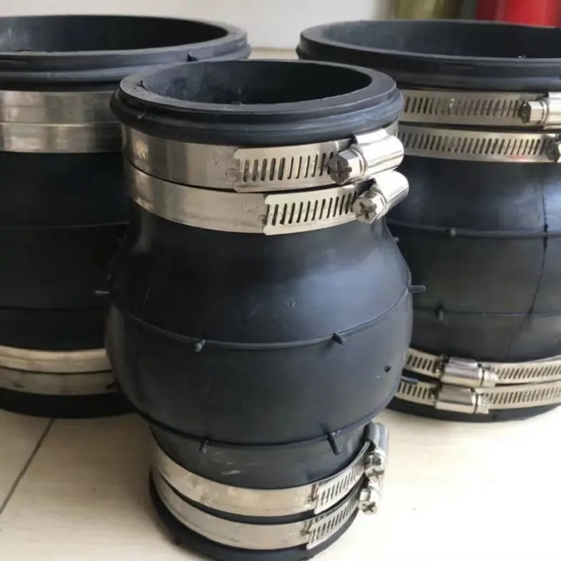 EPDM Vulcanized Silicon Coupling Bellow Flanged Type Flexible Rubber Joint with Single Sphere