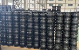 EPDM Vulcanized Silicon Coupling Bellow Flanged Type Flexible Rubber Joint with Single Sphere