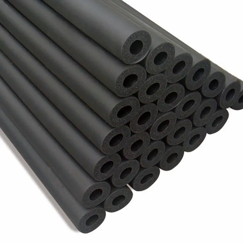 Flexible Fireproof Rubber Pipe Thermal Insulation Tube Air Conditioning rubber Pipe Insulation