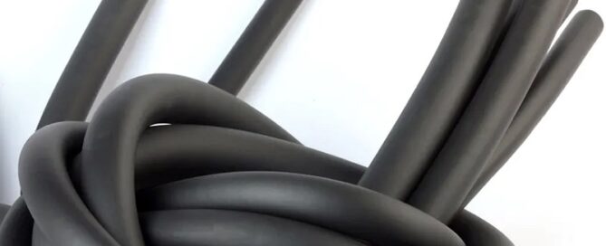 Flexible Fireproof Rubber Pipe Thermal Insulation Tube Air Conditioning rubber Pipe Insulation
