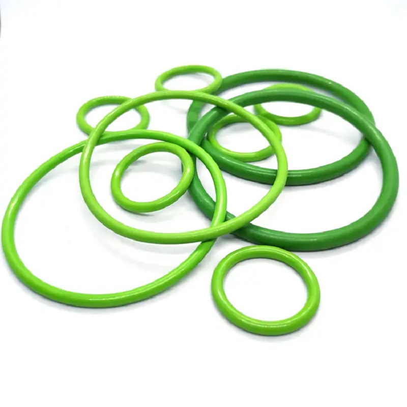 Green rubber o rings nonstandard customized rubber rings Green FFKM Perfluoroelastomer Rubber o ring