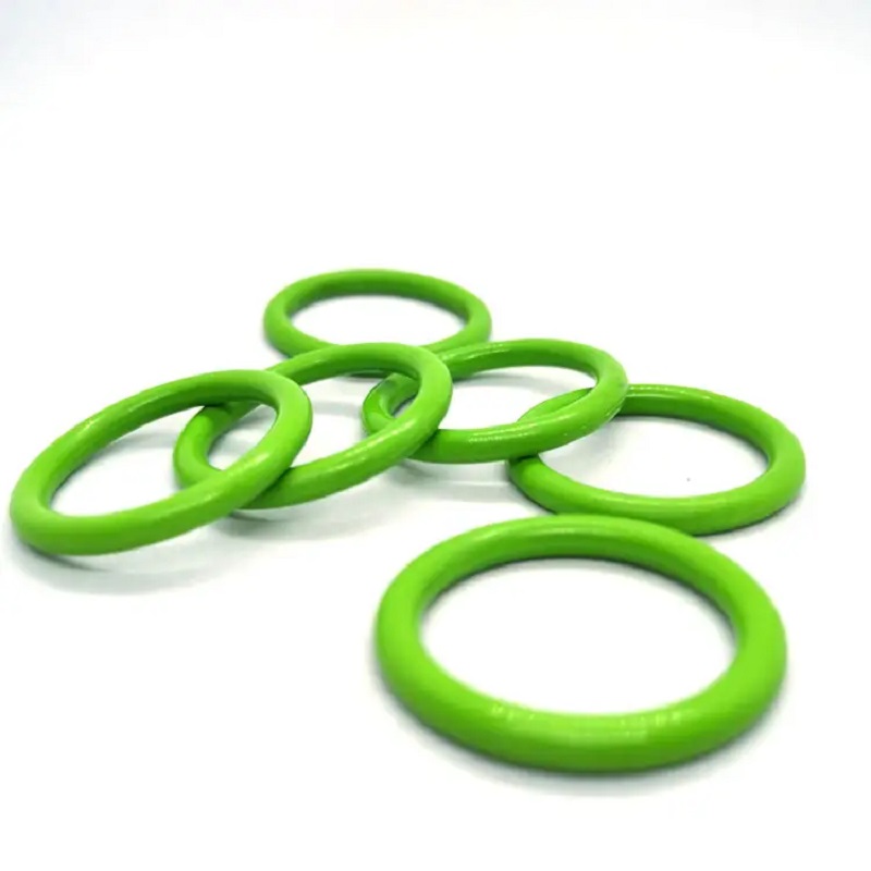 Green rubber o rings nonstandard customized rubber rings Green FFKM Perfluoroelastomer Rubber o ring