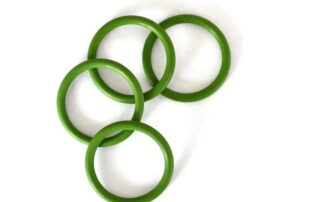 Green rubber o rings nonstandard customized rubber rings Green FFKM Perfluoroelastomer Rubber o ring