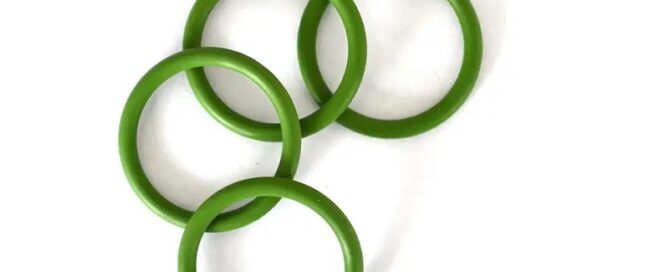 Green rubber o rings nonstandard customized rubber rings Green FFKM Perfluoroelastomer Rubber o ring