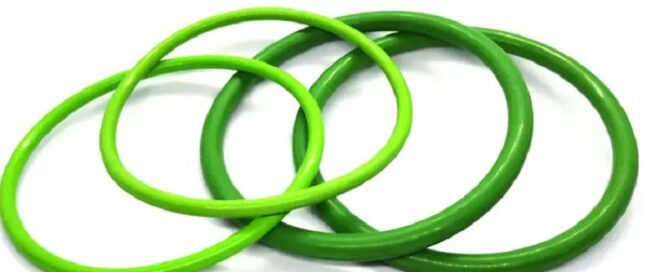 Green rubber o rings nonstandard customized rubber rings Green FFKM Perfluoroelastomer Rubber o ring