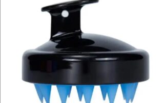 Hair Shampoo Brush HEETA Scalp Care Hair Brush with Soft Silicone Scalp Massager