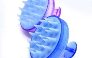 Hair Shampoo Brush HEETA Scalp Care Hair Brush with Soft Silicone Scalp Massager