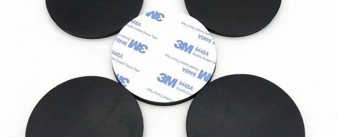 Heat Resistance Self Adhesive Mat Sticky Silicon Rubber Laptop Anti Slip Backer Foot Protection Pads For Chair Leg