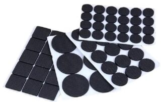 Heat Resistance Self Adhesive Mat Sticky Silicon Rubber Laptop Anti Slip Backer Foot Protection Pads For Chair Leg