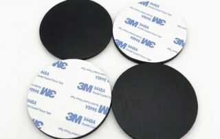 Heat Resistance Self Adhesive Mat Sticky Silicon Rubber Laptop Anti Slip Backer Foot Protection Pads For Chair Leg