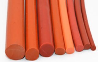 Heat-resistant flexible elastic silicone rubber rod 2mm 3mm 4mm 5mm rope sealing cord strip