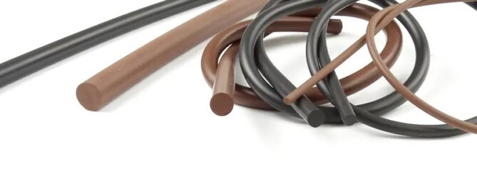 Heat-resistant flexible elastic silicone rubber rod 2mm 3mm 4mm 5mm rope sealing cord strip