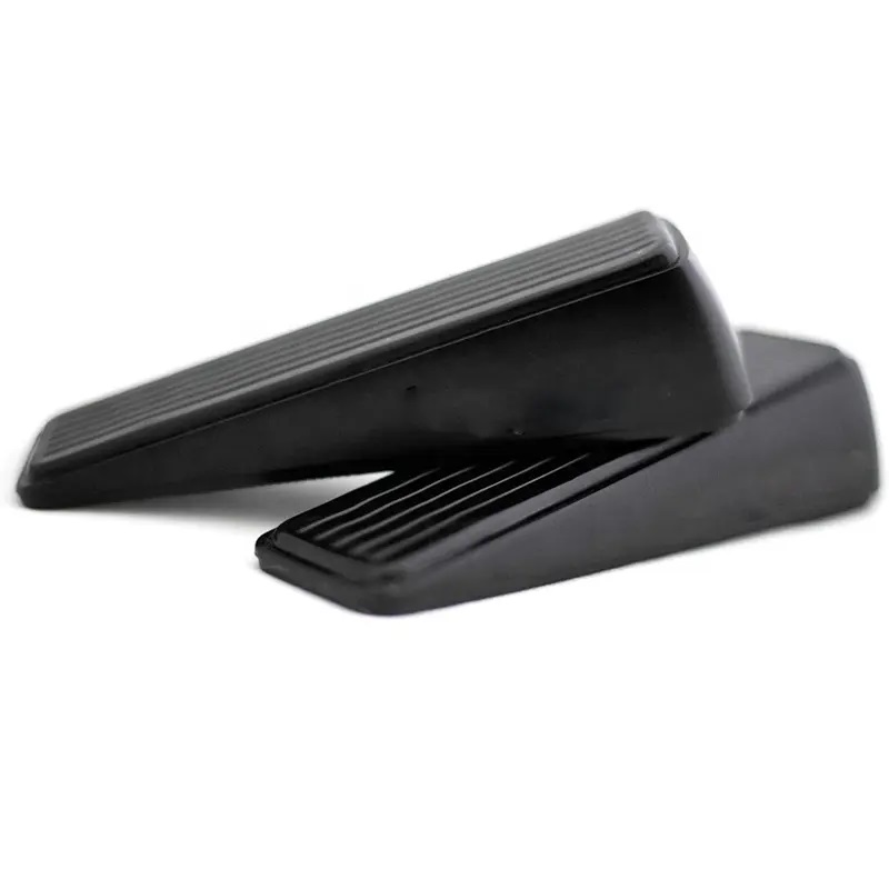 Heavy Duty Rubber Door Wedge door stopper Solid Stable Base easy to move without bending down