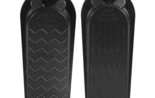 Heavy Duty Rubber Door Wedge door stopper Solid Stable Base easy to move without bending down