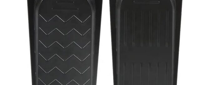 Heavy Duty Rubber Door Wedge door stopper Solid Stable Base easy to move without bending down