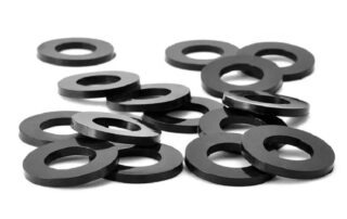 High-Temperature Resistance Black NBR rubber flat gasket waterproof silicone washer O-ring Rubber gasket