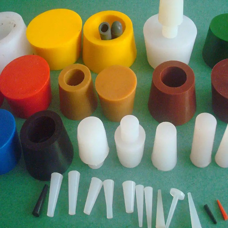 High Temperature Spraying Silicone Rubber Plug Screw Plug Hole Protection Round rubber plugs to fill holes