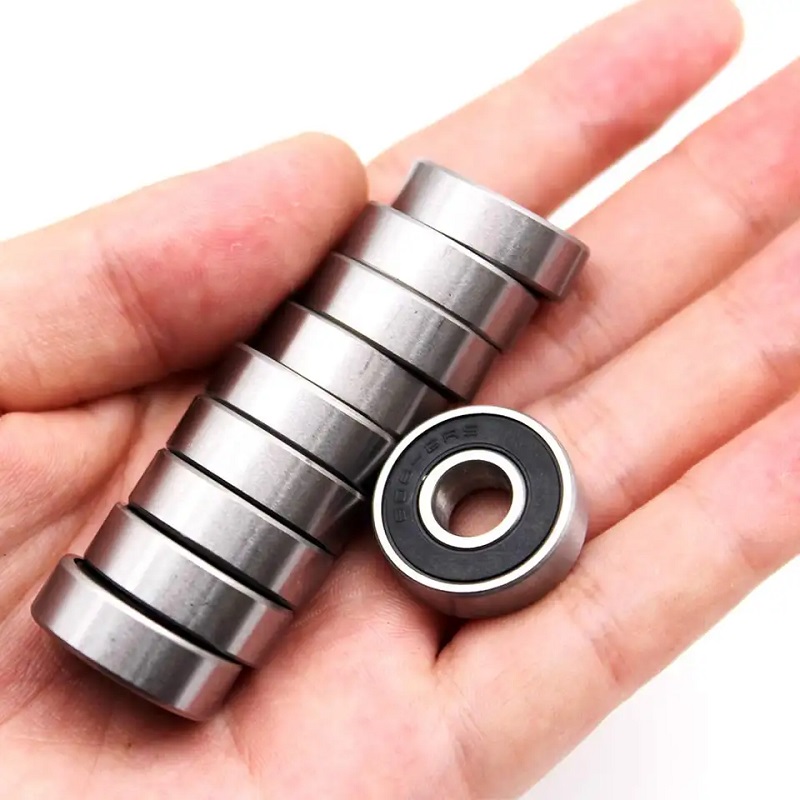 High-temperature resistant Skateboard Bearings Double Rubber Sealed Deep Groove Ball Bearing