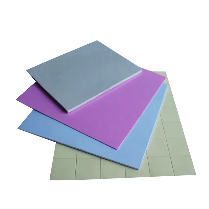 Soft Rubber Heat Conduction Pad CPU Cooling Conductive Heat Pad Radiator Thermal Conductive Silicone Pad