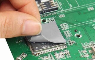 Soft Rubber Heat Conduction Pad CPU Cooling Conductive Heat Pad Radiator Thermal Conductive Silicone Pad