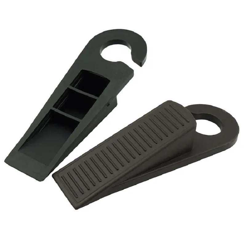 Stackable Silicone Punch-free Stopper Anti-collision Silent Door Bump Rubber bump Wedge Stops