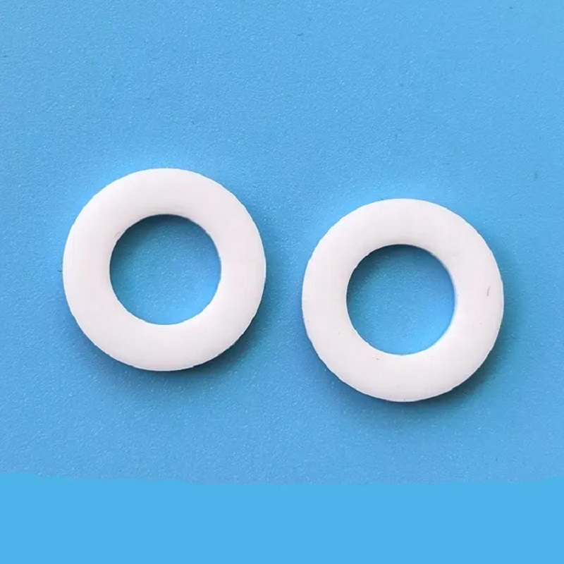 White Silicone Flat Gasket Waterproof Silicone Gasket High-Temperature Resistant Rubber seal