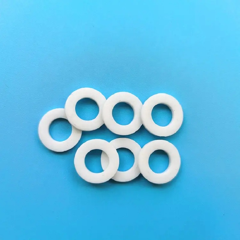 White Silicone Flat Gasket Waterproof Silicone Gasket High-Temperature Resistant Rubber seal