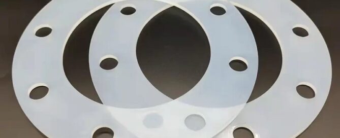 White Silicone Flat Gasket Waterproof Silicone Gasket High-Temperature Resistant Rubber seal