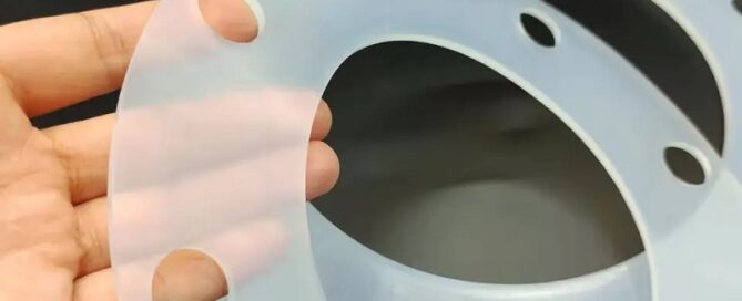 White Silicone Flat Gasket Waterproof Silicone Gasket High-Temperature Resistant Rubber seal