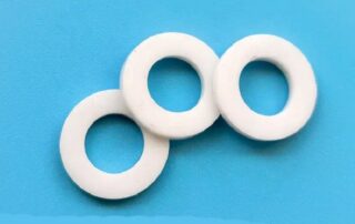 White Silicone Flat Gasket Waterproof Silicone Gasket High-Temperature Resistant Rubber seal