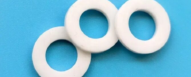 White Silicone Flat Gasket Waterproof Silicone Gasket High-Temperature Resistant Rubber seal