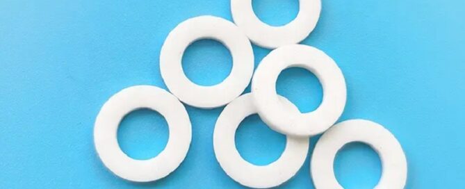 White Silicone Flat Gasket Waterproof Silicone Gasket High-Temperature Resistant Rubber seal