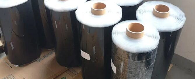 Less than 30ohms high precision flat rubber sheet Highly Ordered Pyrolytic Graphite thickness1-5mm carbon high conductive rubber sheet