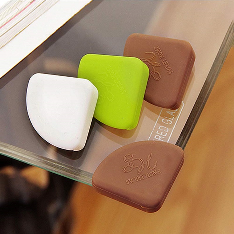 Baby Safe Slim Edge Bumpers Color rubber corner protectors Corner Cushion for Baby Safety for Furniture