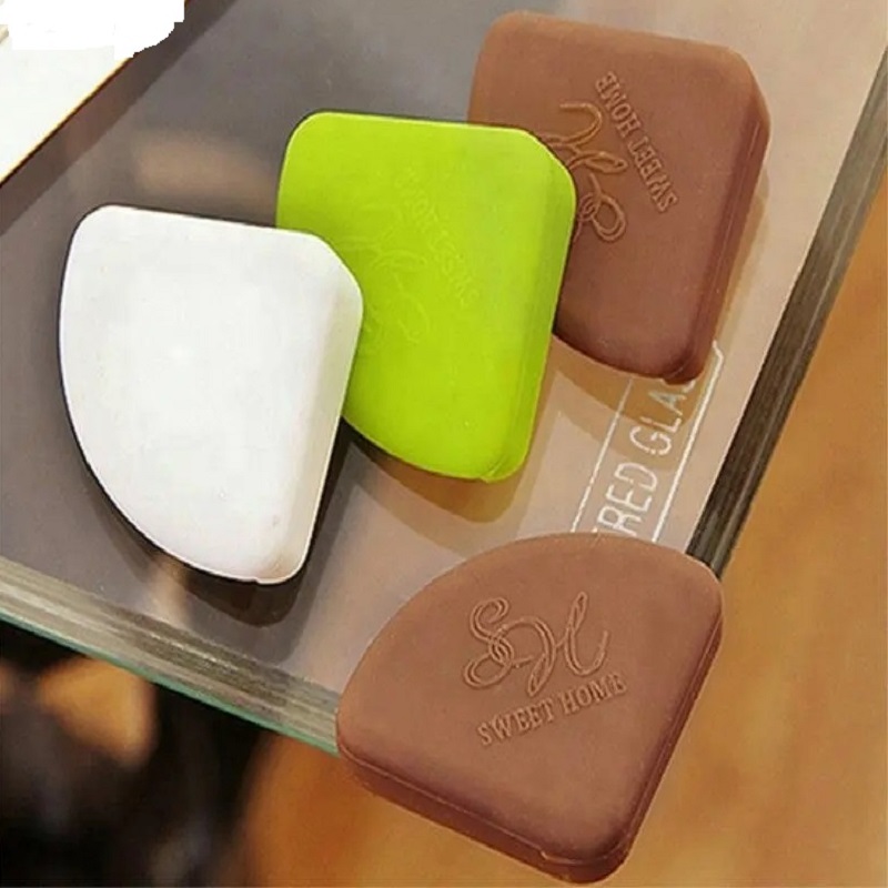 Baby Safe Slim Edge Bumpers Color rubber corner protectors Corner Cushion for Baby Safety for Furniture