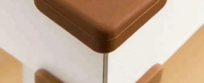 Baby Safe Slim Edge Bumpers Color rubber corner protectors Corner Cushion for Baby Safety for Furniture