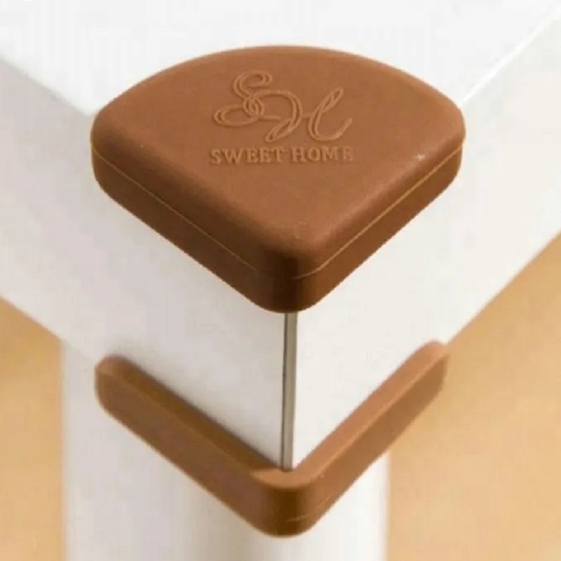 Baby Safe Slim Edge Bumpers Color rubber corner protectors Corner Cushion for Baby Safety for Furniture