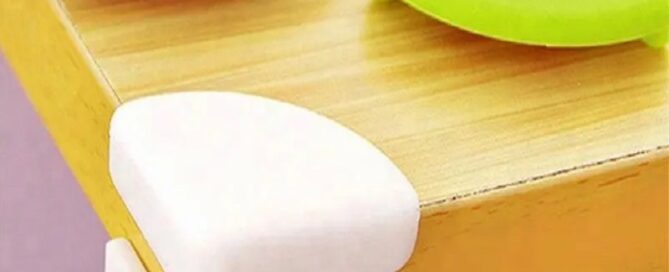 Baby Safe Slim Edge Bumpers Color rubber corner protectors Corner Cushion for Baby Safety for Furniture