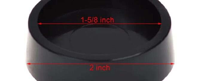 Black Rubber Furniture Caster Cups Non-Slip Furniture Cups Custom Rubber Part rubber furniture cups