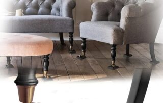 Black Rubber Furniture Caster Cups Non-Slip Furniture Cups Custom Rubber Part rubber furniture cups