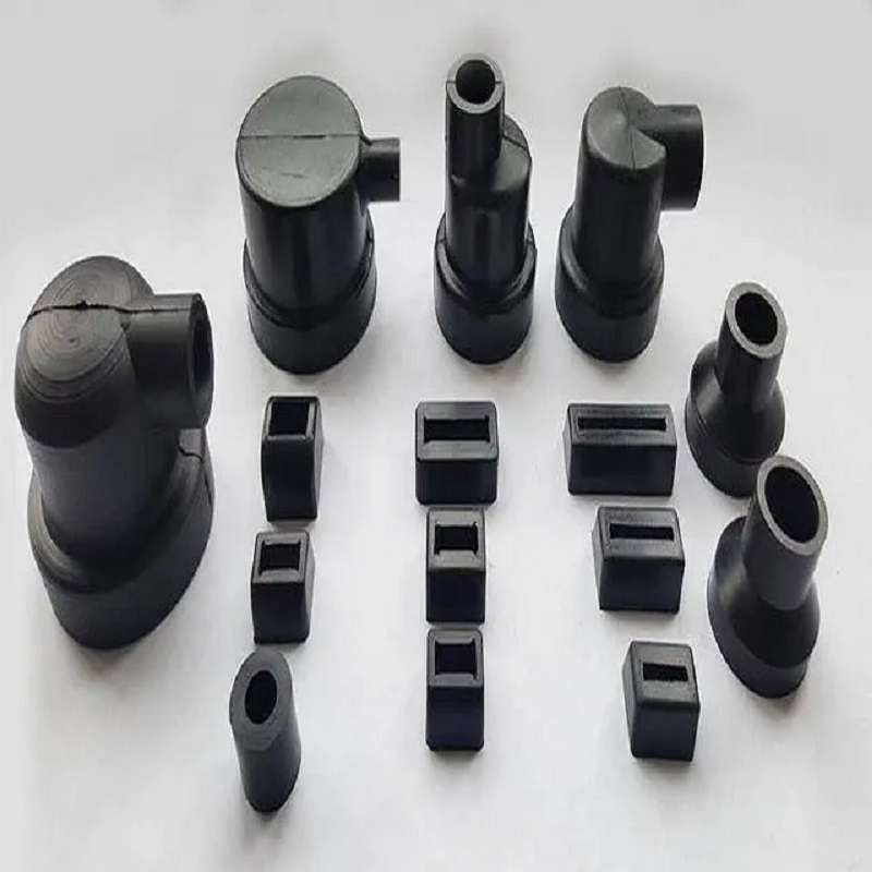 Custom flexible rubber EPDM CR SIlicone corrugated hose rubber bellows hose cr rubber products