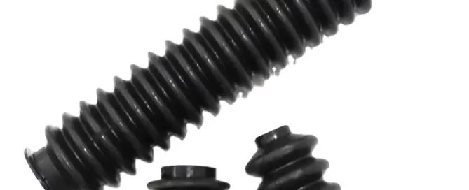 Custom flexible rubber EPDM CR SIlicone corrugated hose rubber bellows hose cr rubber products
