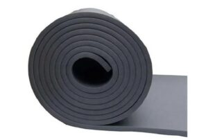 Flexible elastomeric black rubber foam insulation roll sheet insulation for HVAC and air-condition